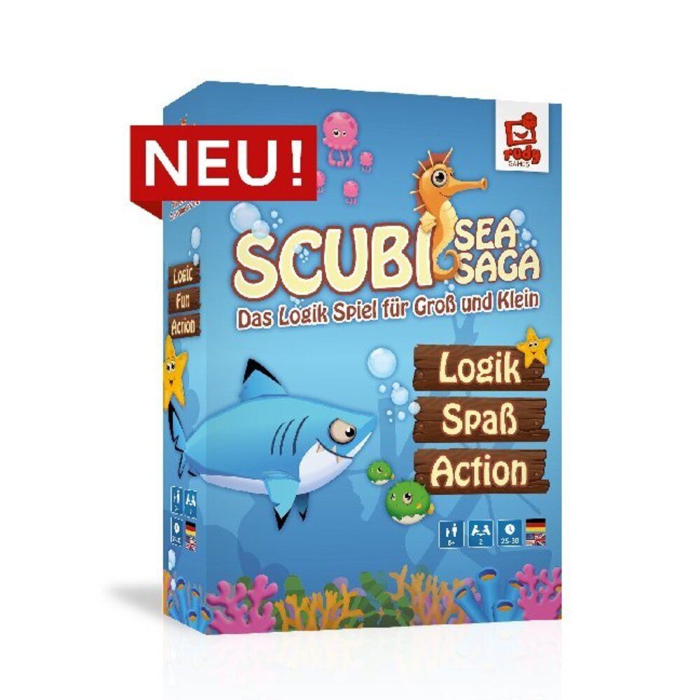 Spiel, SCUBI Sea Saga - Das Logikspiel für Groß und Klein (Kinderspiel)