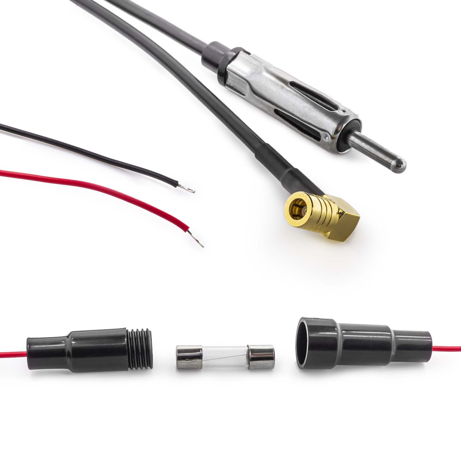 Adapter Universe DAB+ KFZ Splitter Adapter AKTIV Antennen Antennenverstärker KFZ-Adapter – Bild 2 von 2