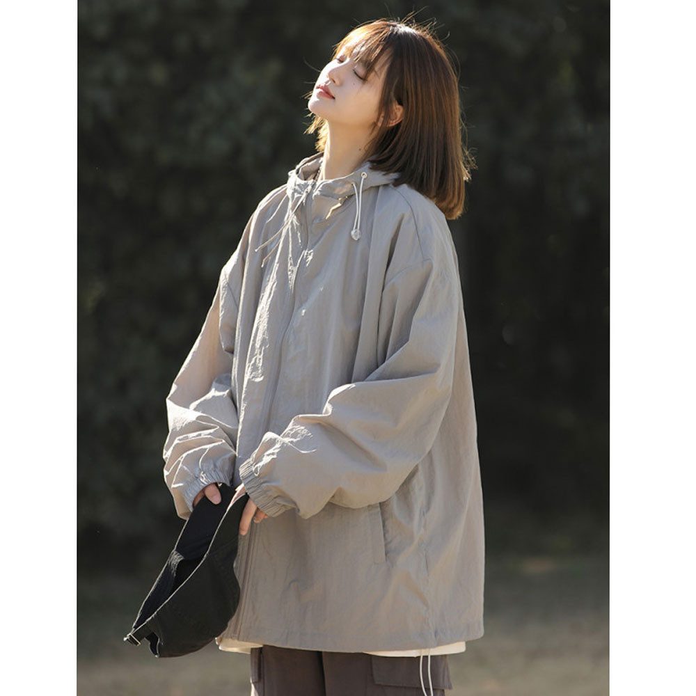 RWEUOQ Sommerjacke Sommerjacke Sonnenschutzjacke mit UPF50+ günstig online kaufen