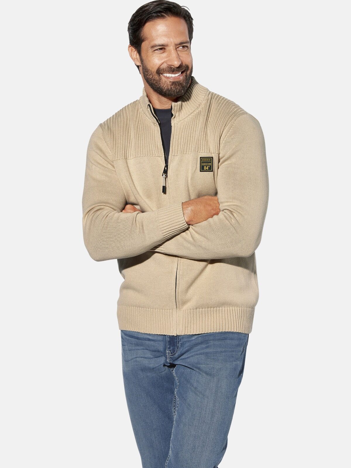 Jan Vanderstorm Strickjacke BJORNSTAD günstig online kaufen