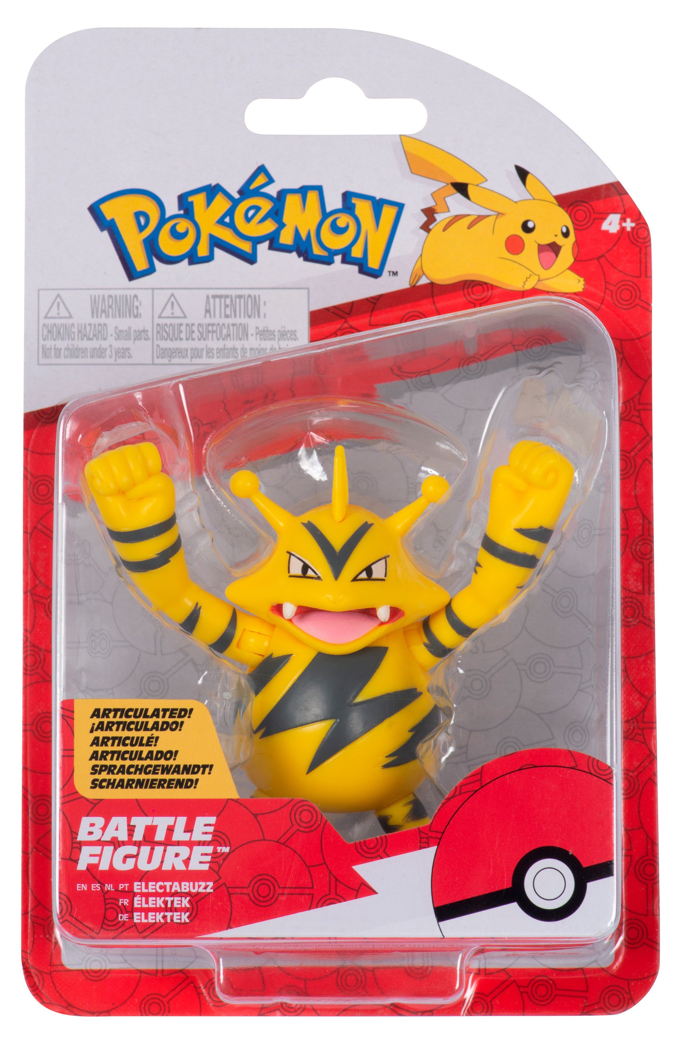 Jazwares Merchandise-Figur Pokémon Elevoltek, - (1-tlg) - Figur Battle