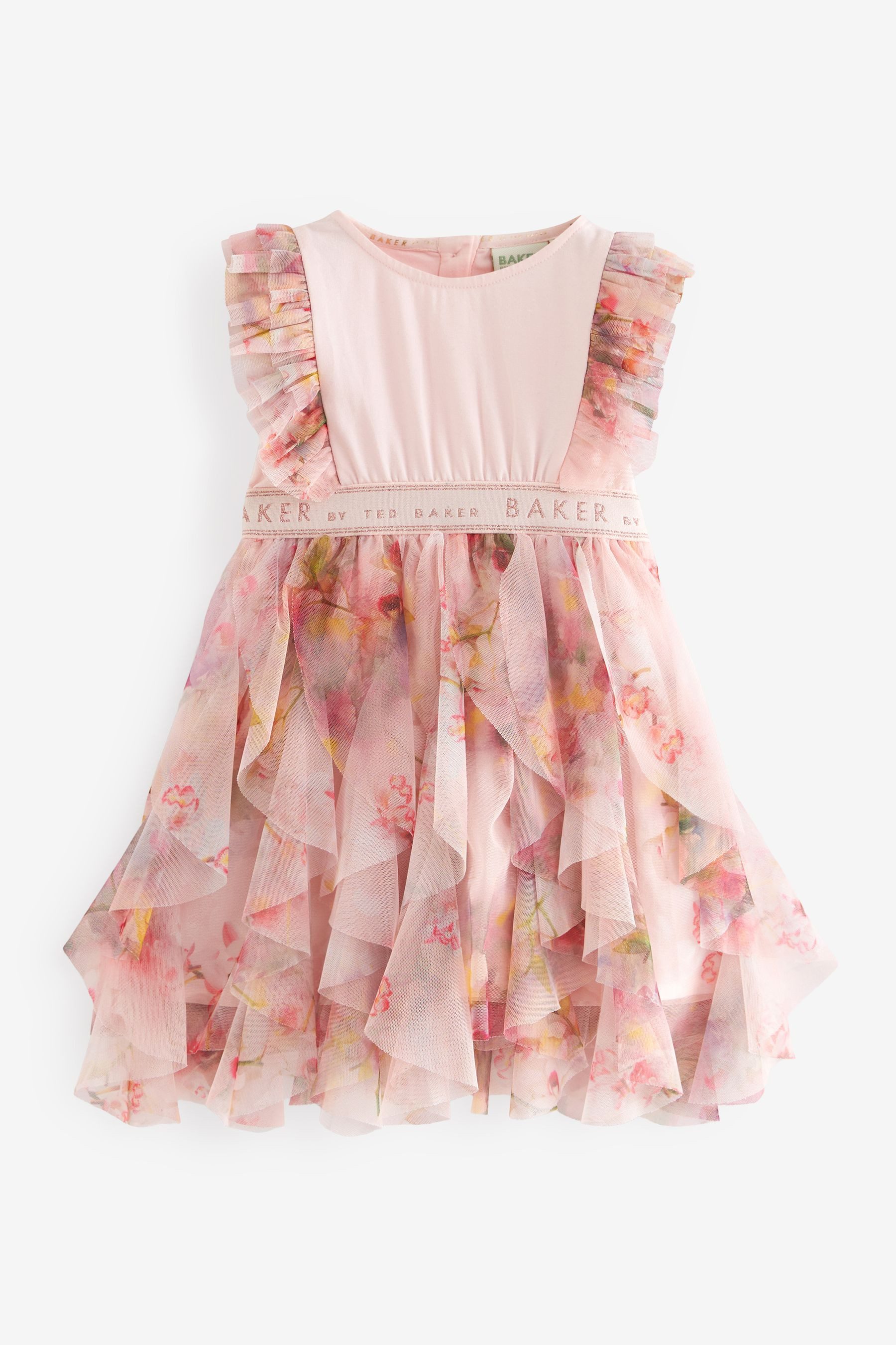 Baker by Ted Baker Tüllkleid Baker by Ted Baker Lagenkleid mit Blumen-Print (1-tlg)