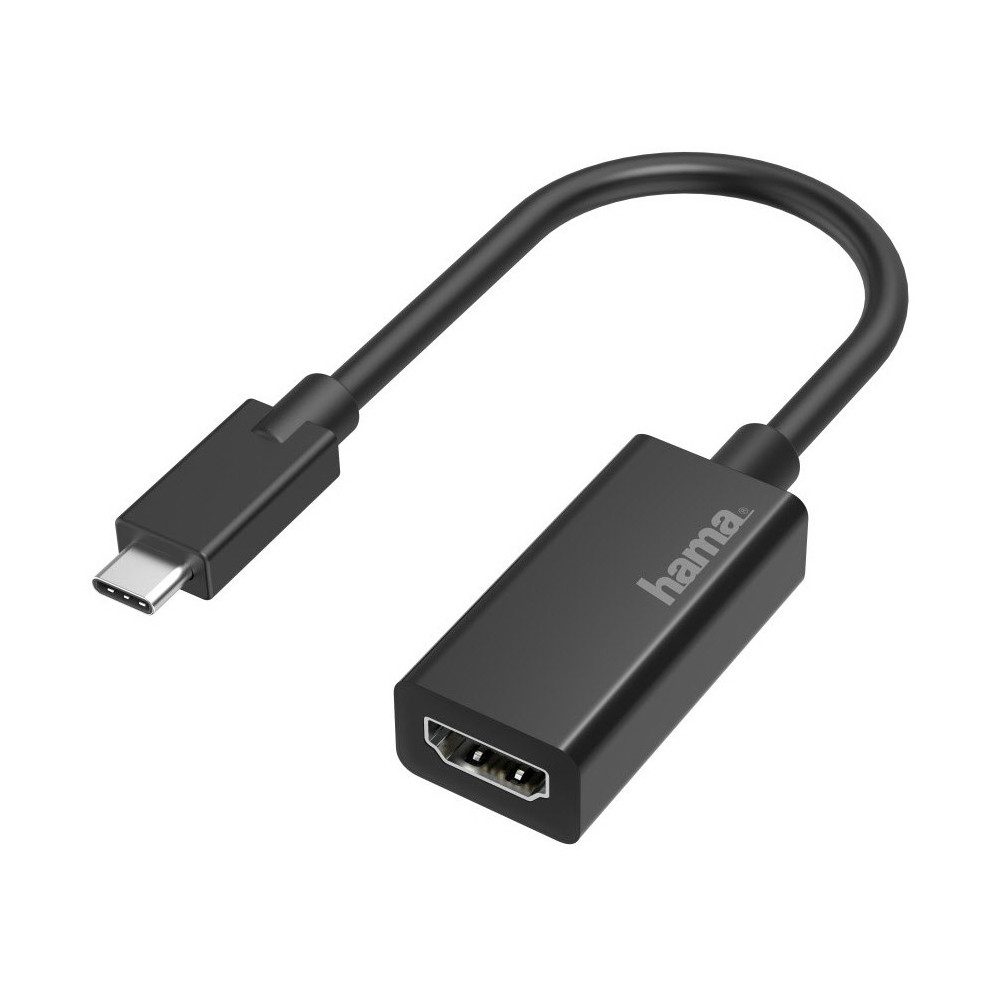 Hama USB-C auf HDMI Adapter schwarz - Konverter USB-Adapter