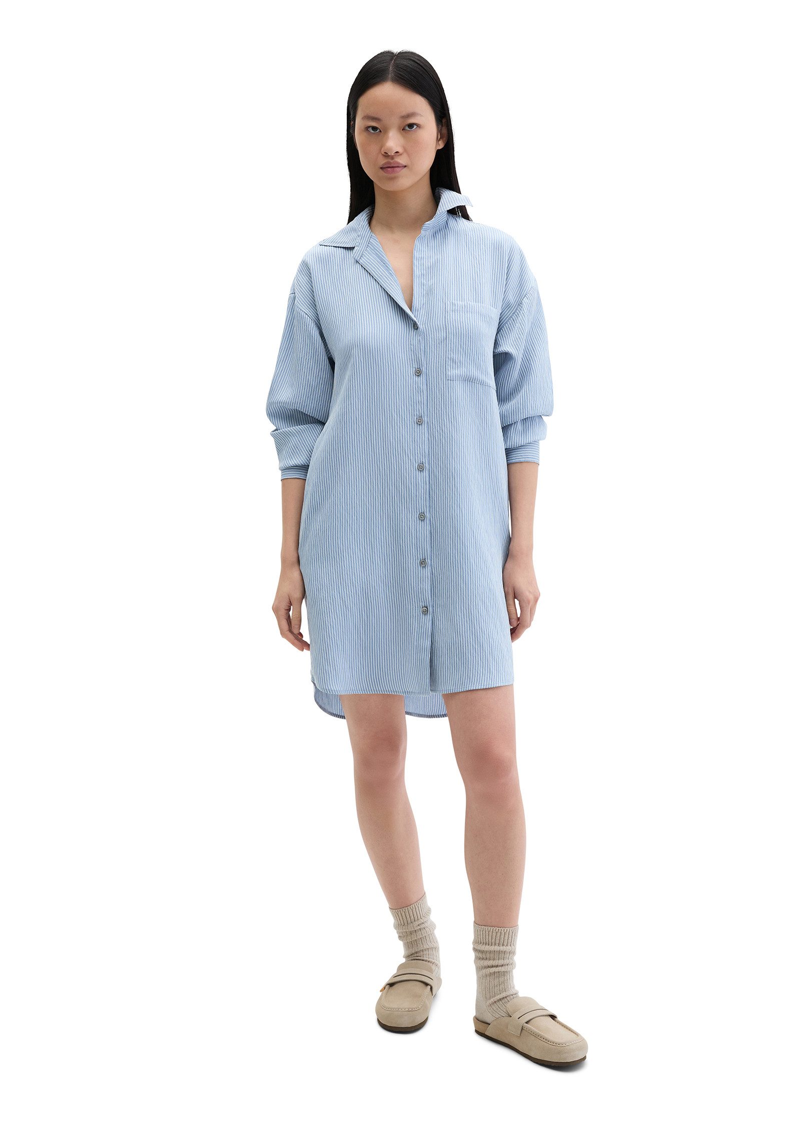 Marc O'Polo Hemdblusenkleid aus LENZING™ ECOVERO™ – Bild 5 von 5