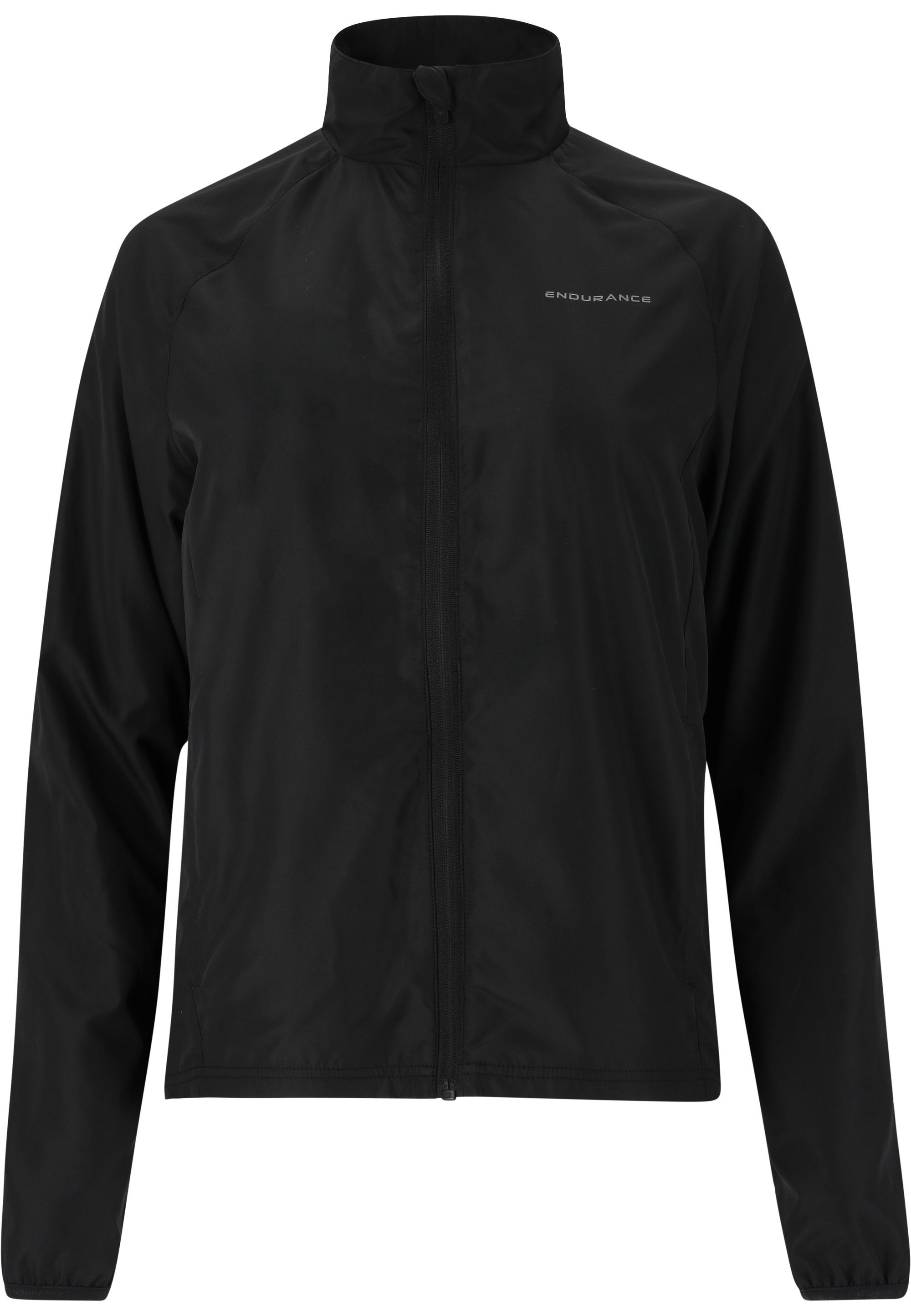 mit Laufjacke ENDURANCE 4-Wege-Stretch Senden schwarz