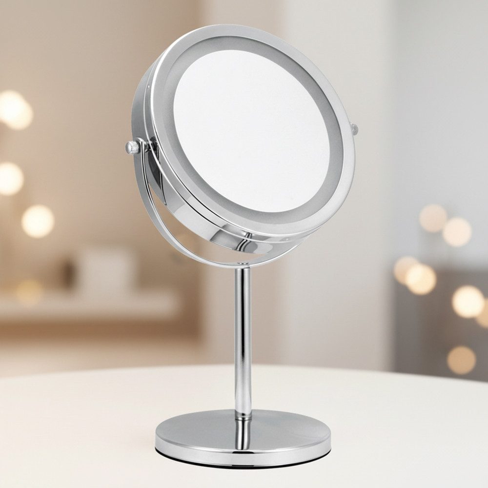 Mucola Kosmetikspiegel LED 10 fach Schminkspiegel Makeup Spiegel Badspiegel günstig online kaufen