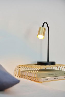 Nordlux Tischleuchte Explorer, ohne Leuchtmittel, Zeitgenössischer und einfacher Stil, verstellbarer Lampenkopf