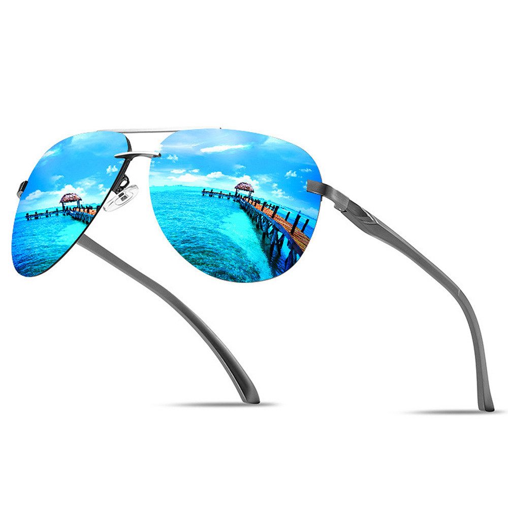 Fivejoy Sonnenbrille Rahmenlose polarisierte Sonnenbrille, Unisex-Sonnenbrille mit UV400 (1-St)