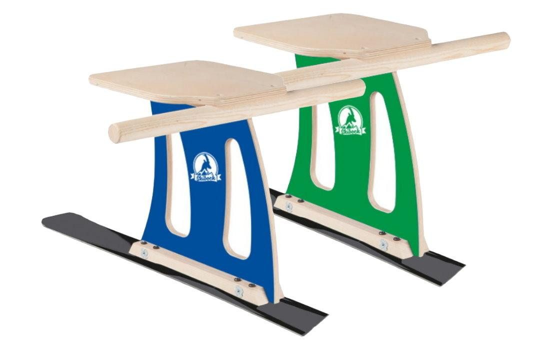 Schlitten SkiBock XL Skirodel Bausatz Schlitten Ski Schnee Rodel Winter