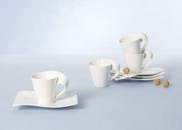 Villeroy & Boch Untertasse NewWave Kaffee-/Teeuntertasse 6er Set, (6 St)