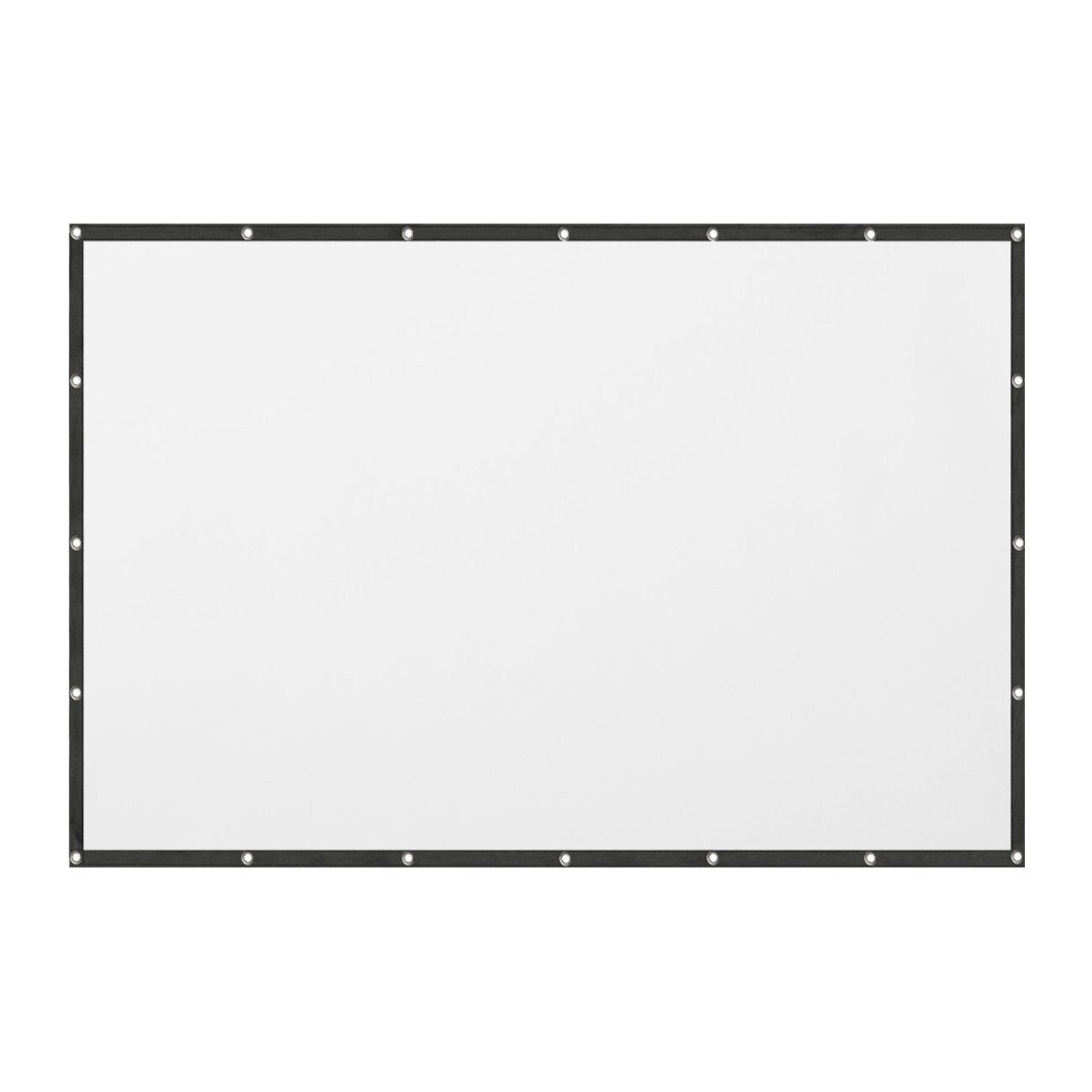LA VAGUE LV-STA100FP PRO screen 16/9 100 zoll weiß/schwarz Faltrahmenleinwand (Leinwand für Frontprojektion, 16:9 100 Zoll)