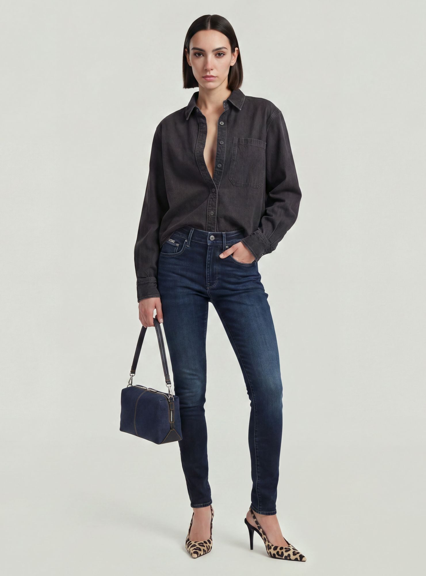 G-STAR 5-Pocket-Jeans 3301 Skinny Jeans
