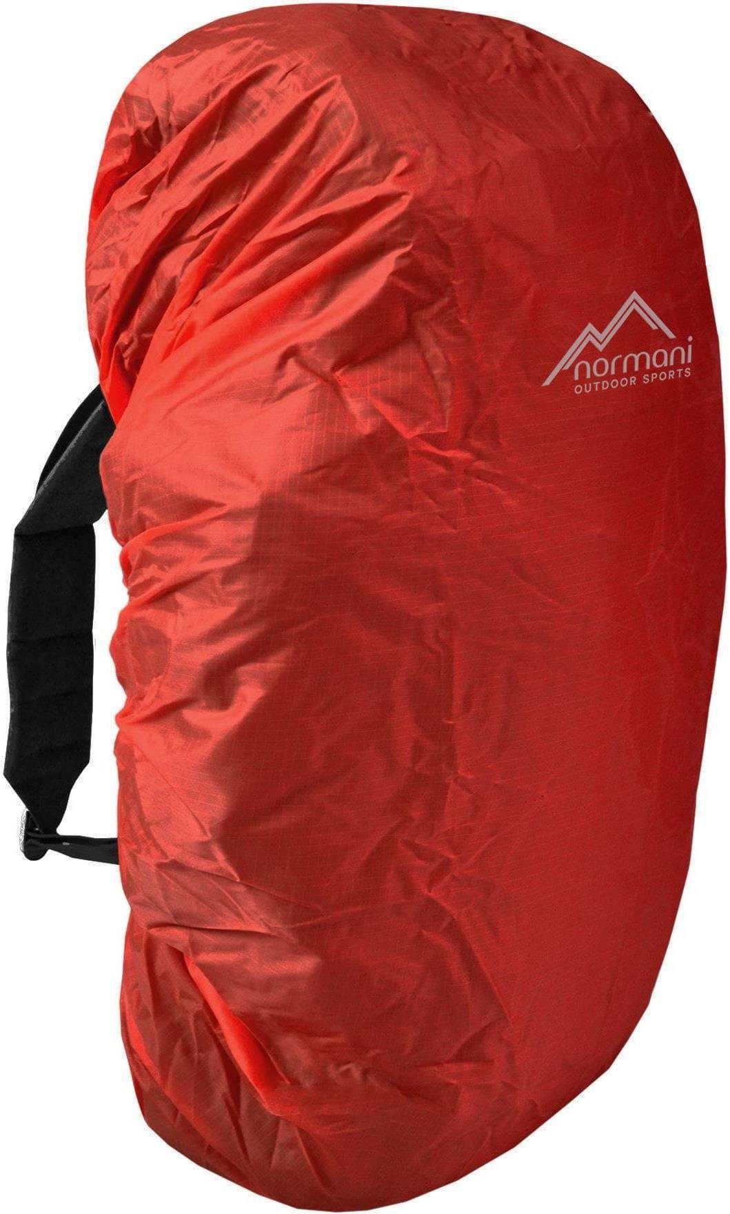 normani Rucksack-Regenschutz, wasserdichte Rucksackhüllefür Rucksäcke mit Reflektorlogo