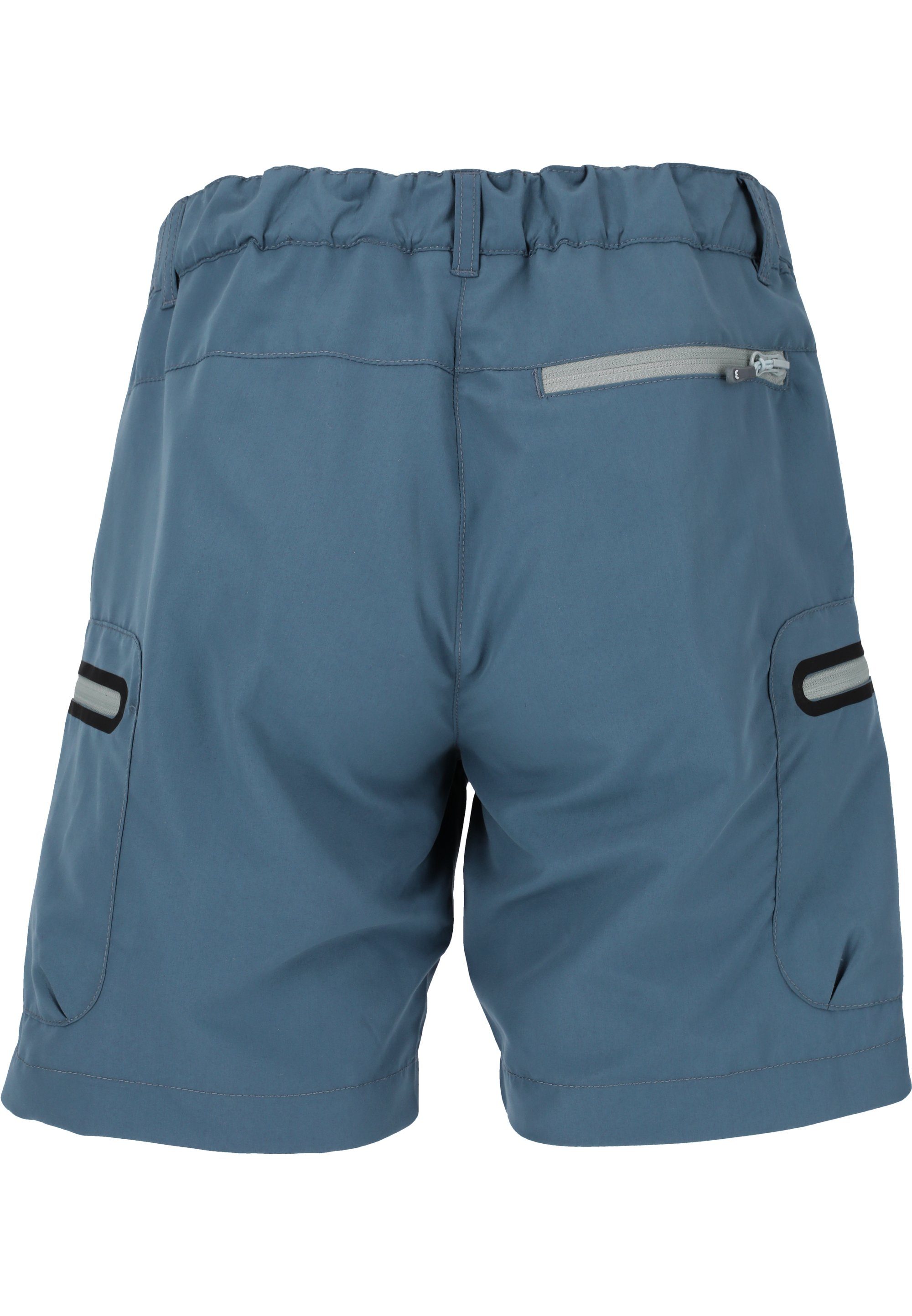 Reißverschlusstaschen Stian Shorts WHISTLER blau mit praktischen