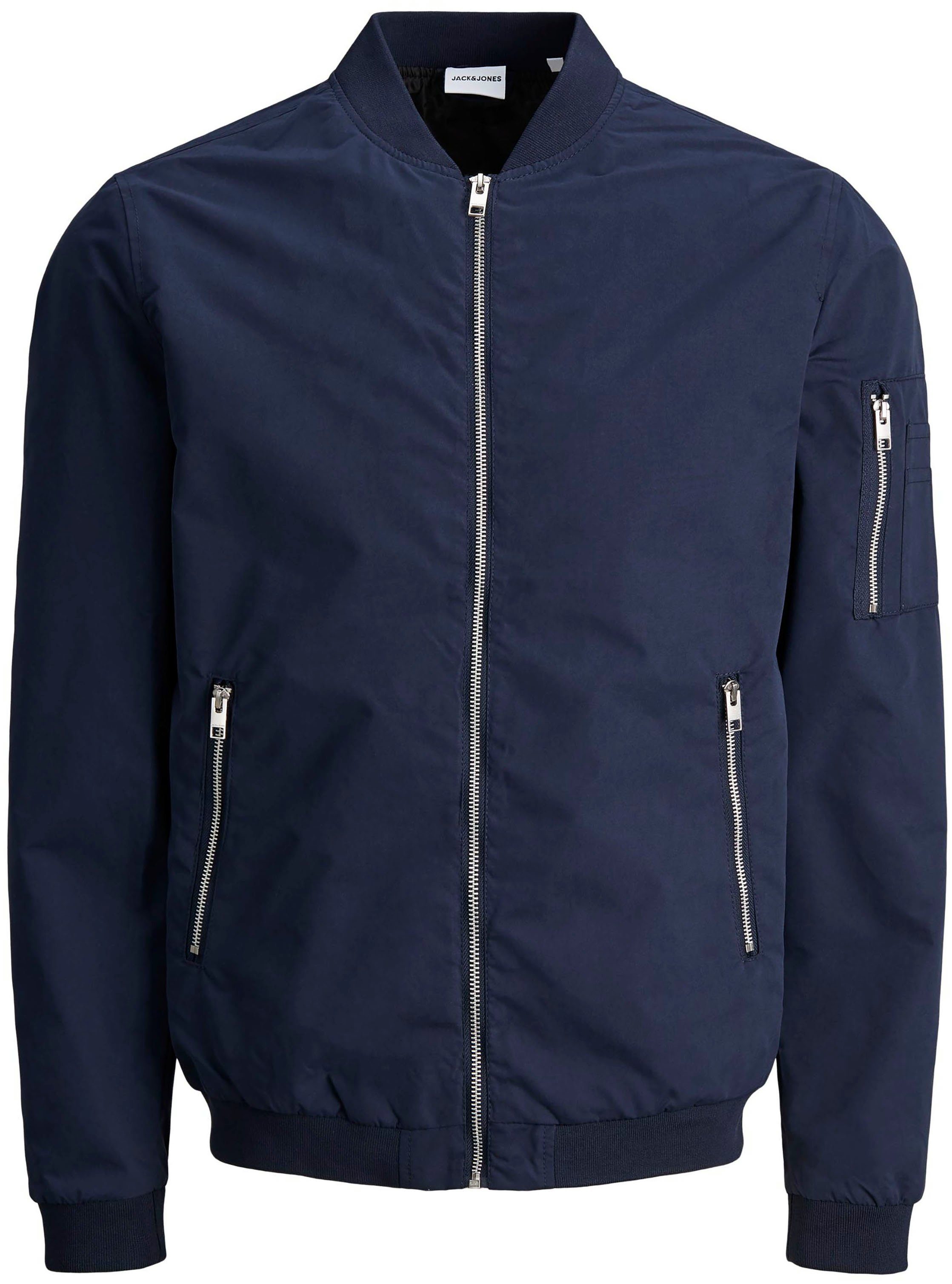 Jack & Jones PlusSize Bomberjacke RUSH BOMBER navy Größe 6XL Bis