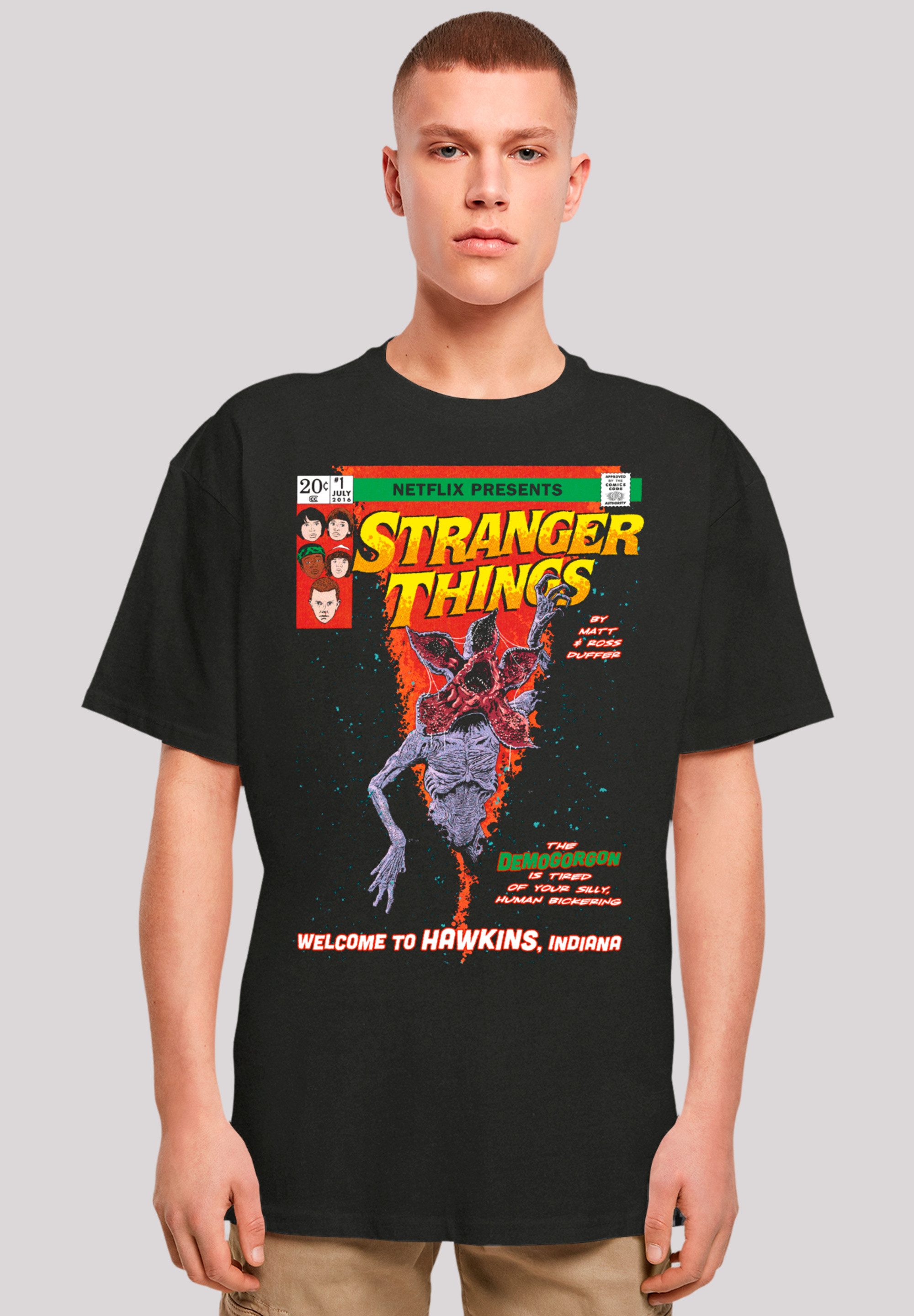 T-Shirt Stranger Things Comic Cover