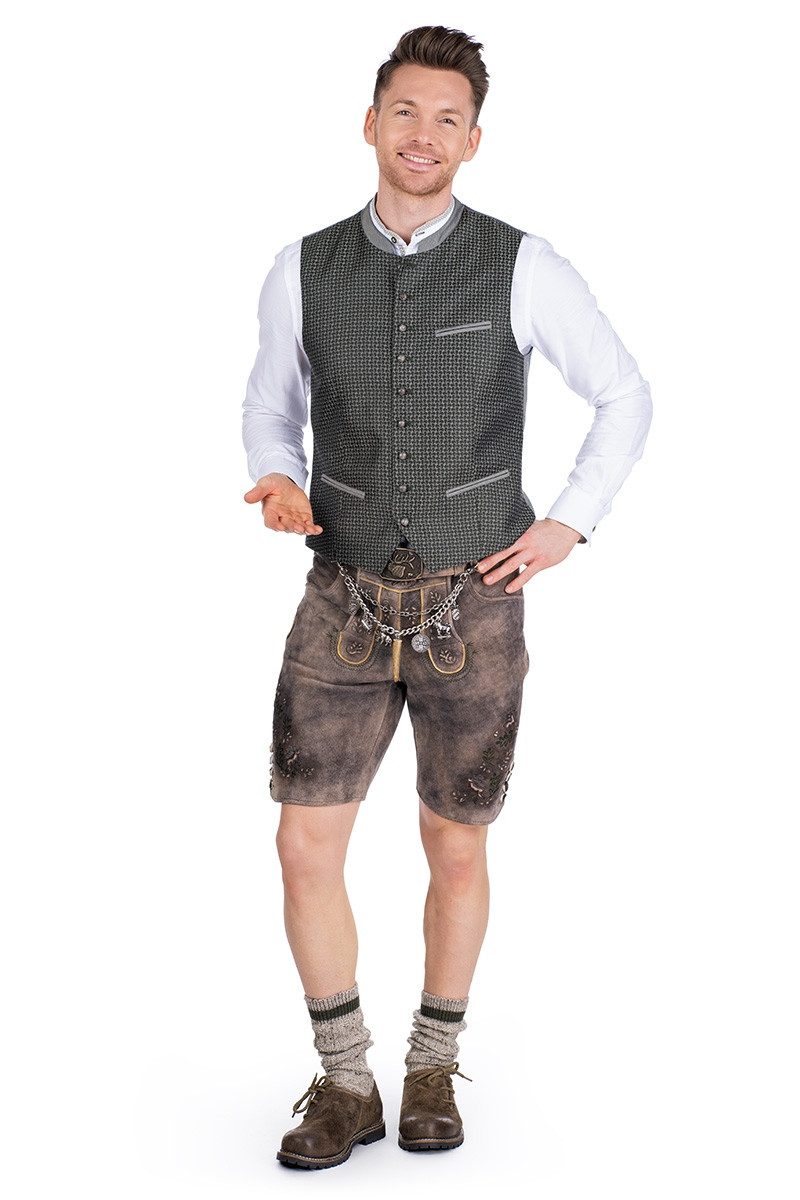 MarJo Trachtenweste Trachtenweste - LEO - flasche/schilf