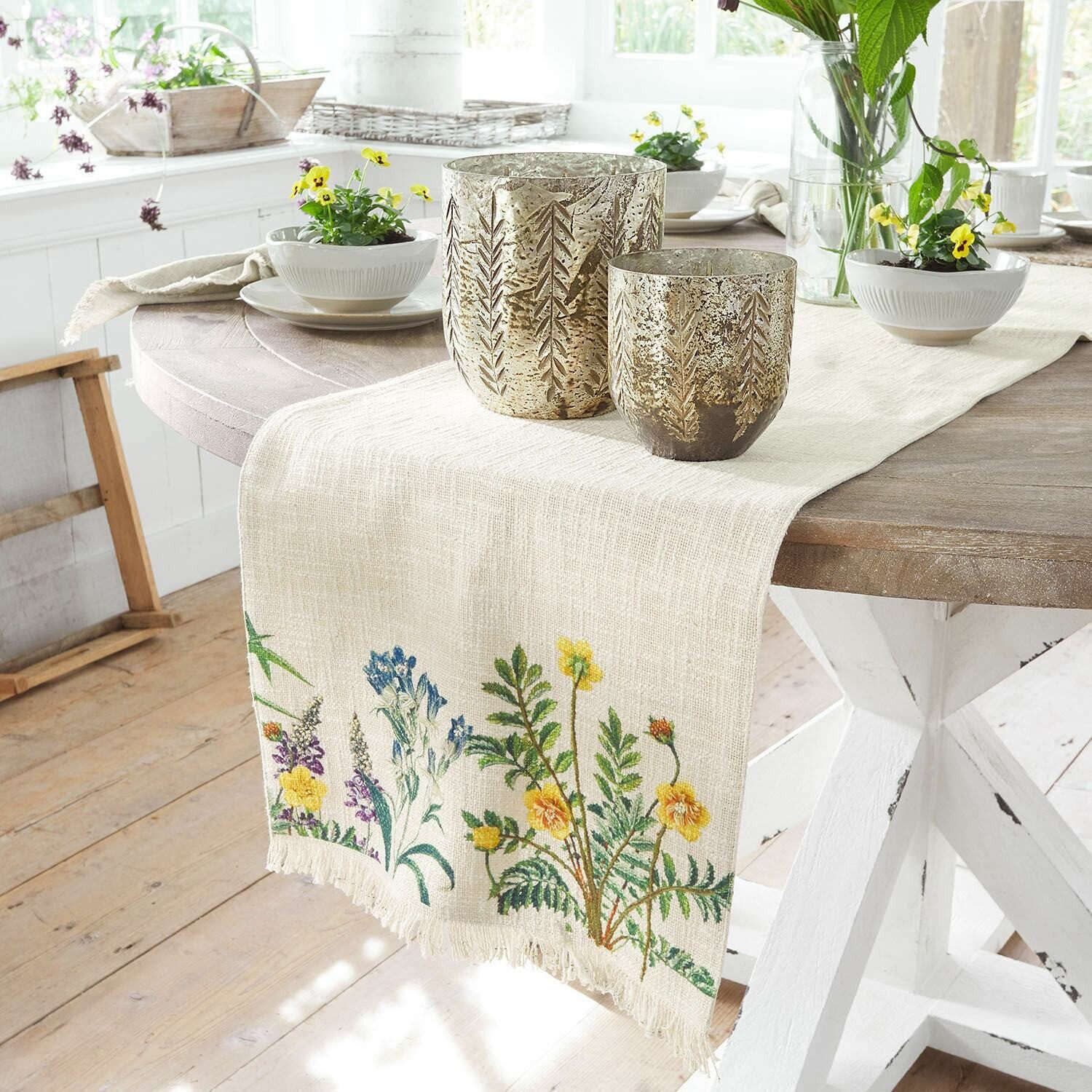 Mirabeau Tischläufer Tischläufer Yolevir beige/bunt