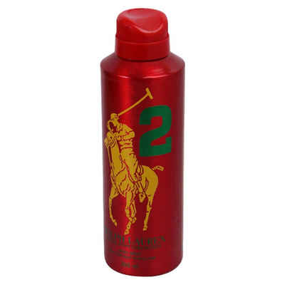 Ralph Lauren Körperspray Ralph Lauren Polo Big Pony Rot No 2 Body Deodorant Spray 200ml