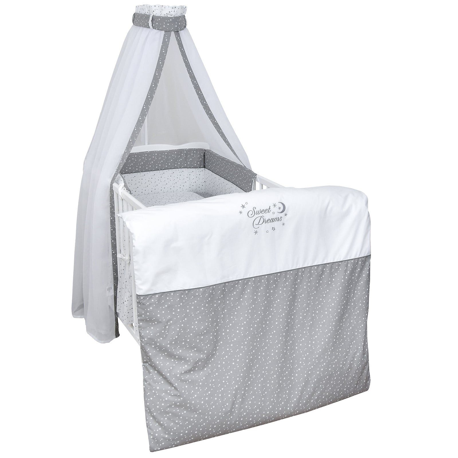 Baby-Delux Komplettbett Babybett Natalie Komplettset Beißschienen, günstig online kaufen