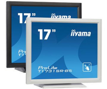 Iiyama 43.2cm (17) T1731SR-W5 5:4 HDMI+DP+USB wh.Spk TFT-Monitor (1280 x 1024 px, 5 ms Reaktionszeit, Touchscreen)