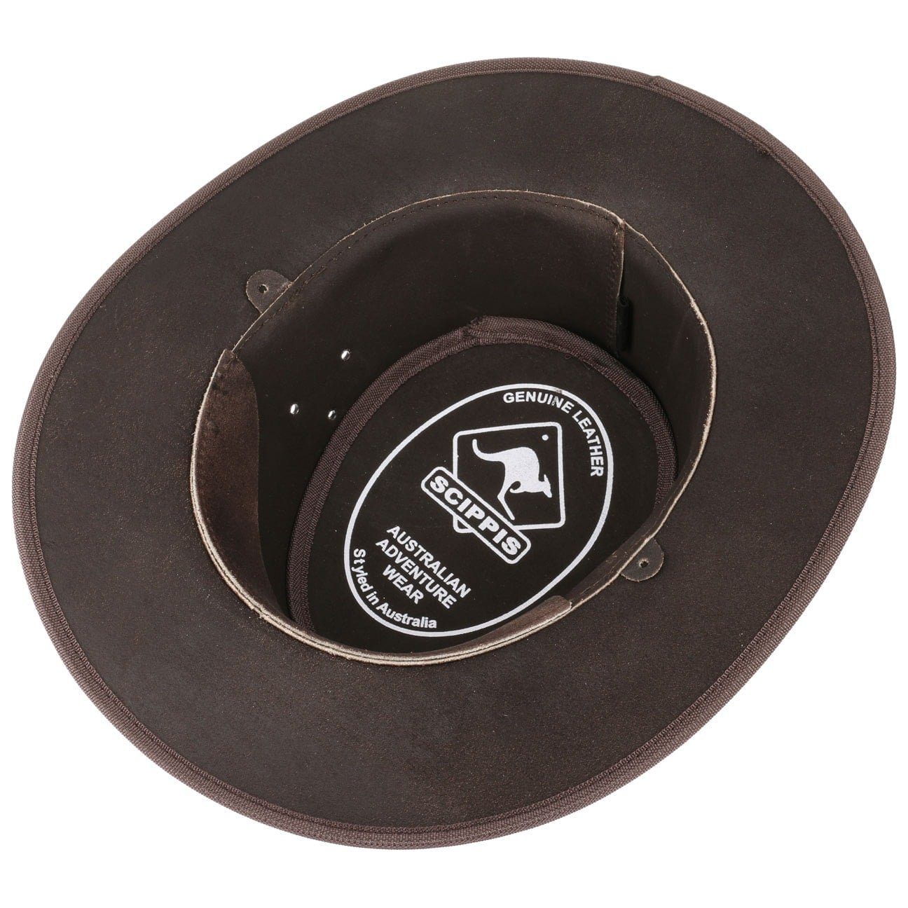 Scippis Cowboyhut (1-St) Lederhut mit Lederband