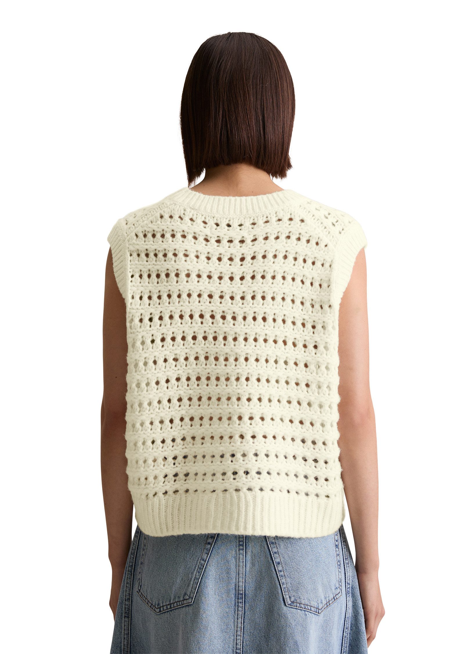 Marc O'Polo DENIM Strickpullover aus softem Schurwolle-Mix