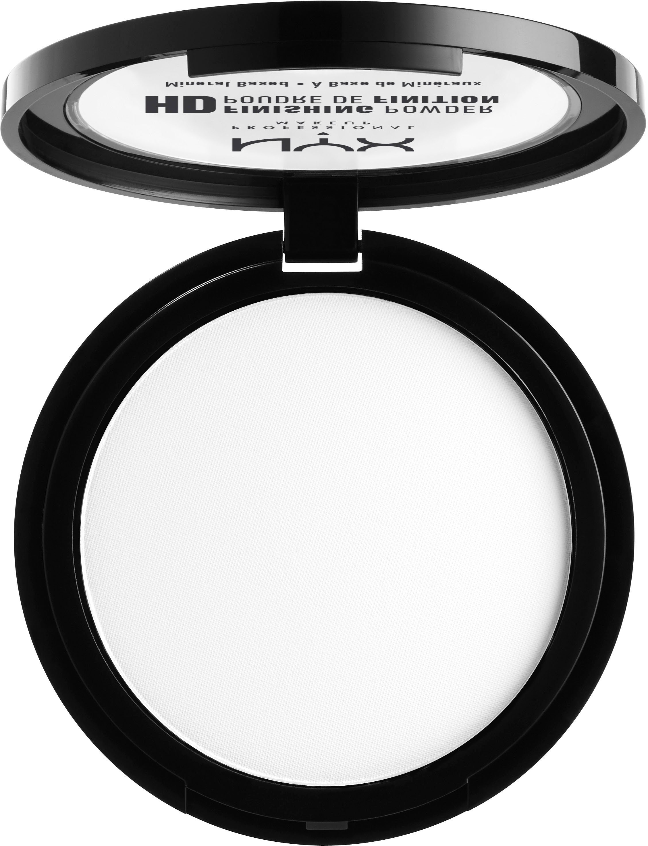 NYX PROFESSIONAL MAKEUP Puder NYX Professional Makeup High Definition Finishing Powder, Fixierpuder, ölabsondierende Wirkung, langanhaltend, mattes Finish.