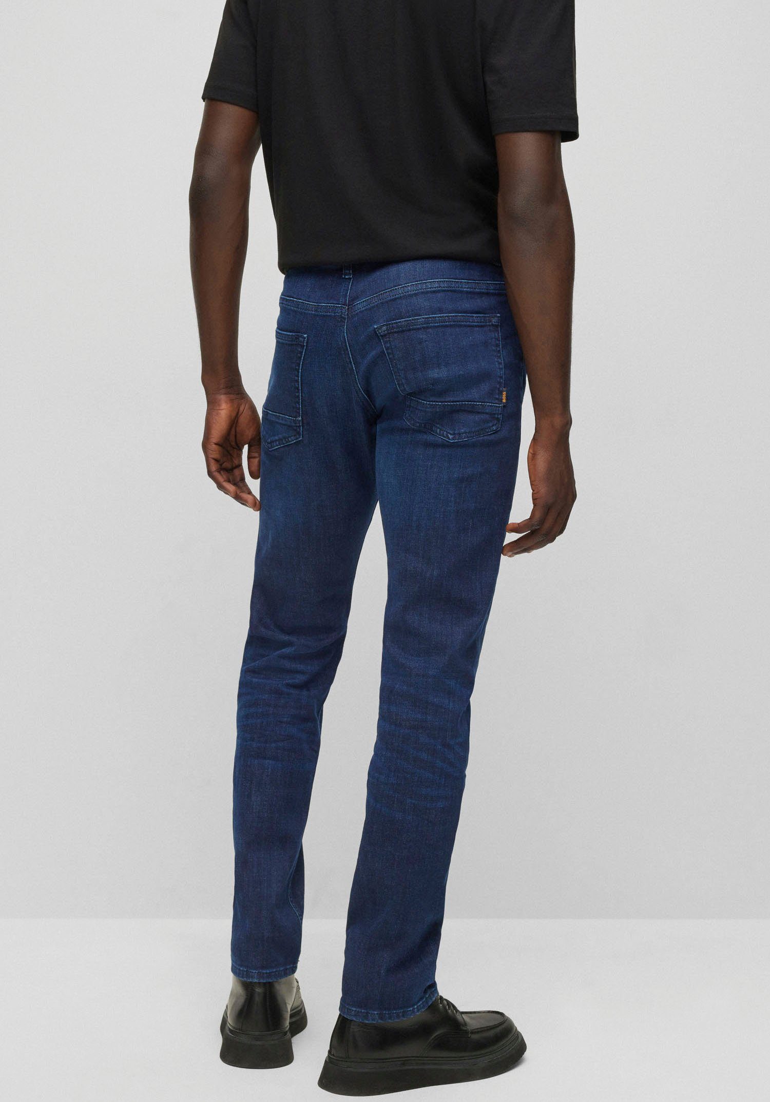 BOSS ORANGE Super-Stretch-Denim Slim-fit-Jeans aus Delaware
