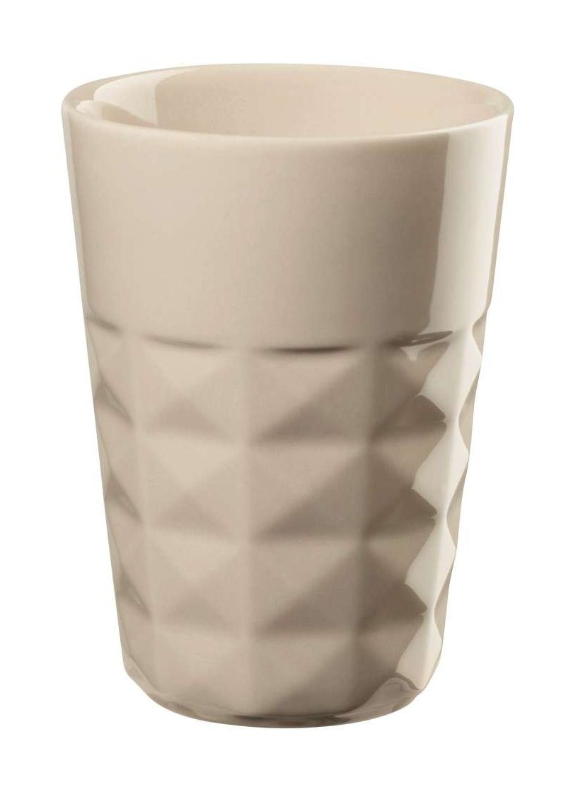 Espressotasse facette Espressobecher cream rose 0,08 l