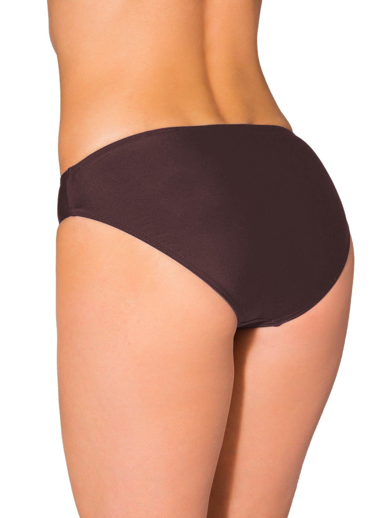 Aquarti Bikini-Hose Aquarti Damen Bikini Hose mit mittelhohem Bund