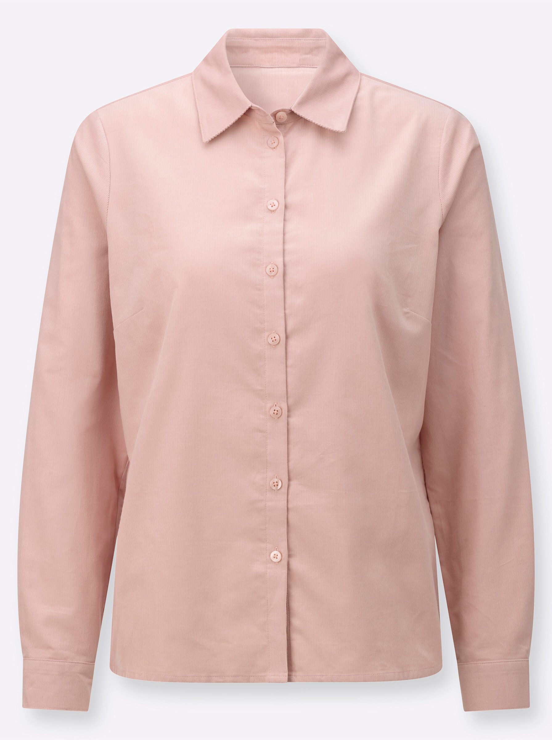 Witt Klassische Bluse Cord-Bluse Langarm günstig online kaufen