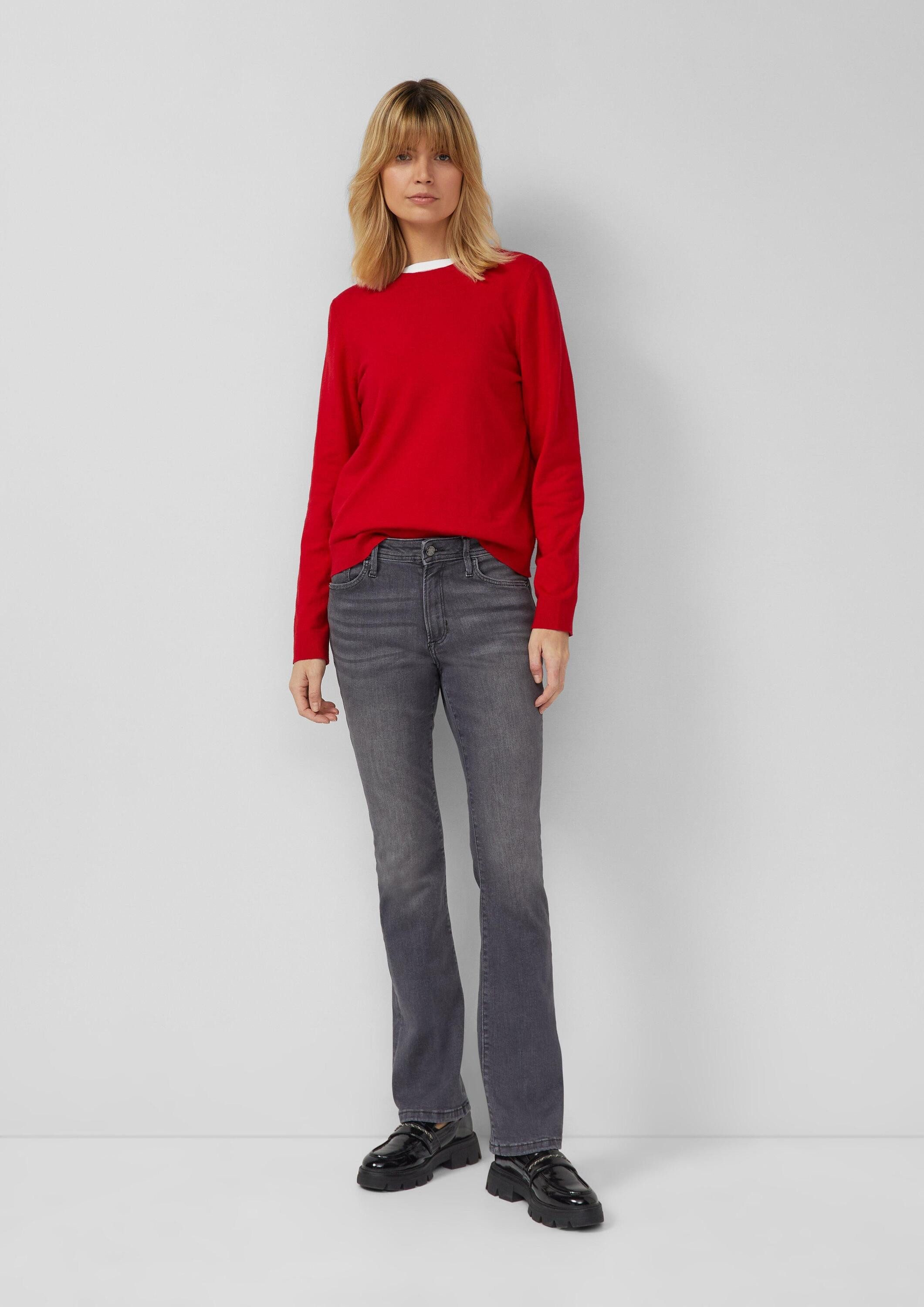 s.Oliver Bootcut-Jeans Jeans-Hose Jeans Beverly/Regular Fit/Mid Rise/Slim B günstig online kaufen