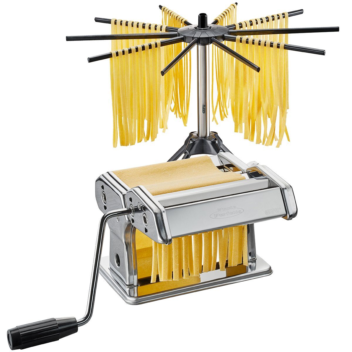 GEFU Nudelmaschine Pastamaschine PASTA PERFETTA Nudelmaschine mit Pas