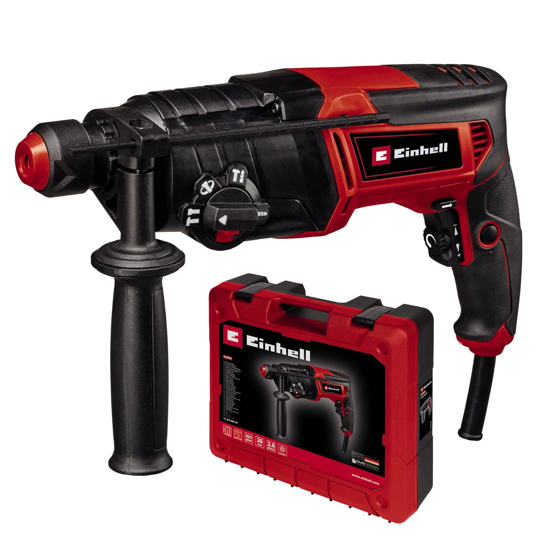Einhell Bohrhammer TC-RH 800 4F, (2-tlg), inkl. Koffer für universelle Aufb günstig online kaufen