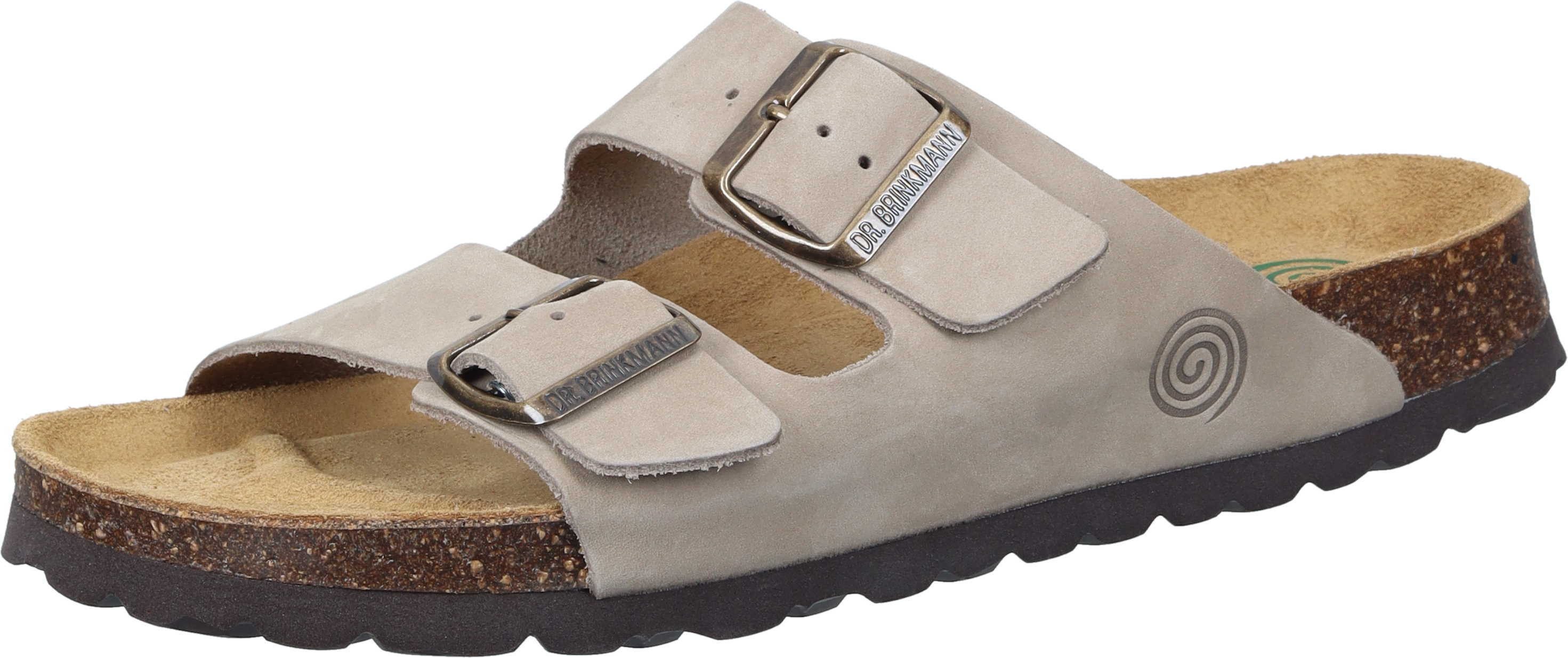 Dr. Brinkmann Pantoletten Pantolette aus Nubukleder günstig online kaufen