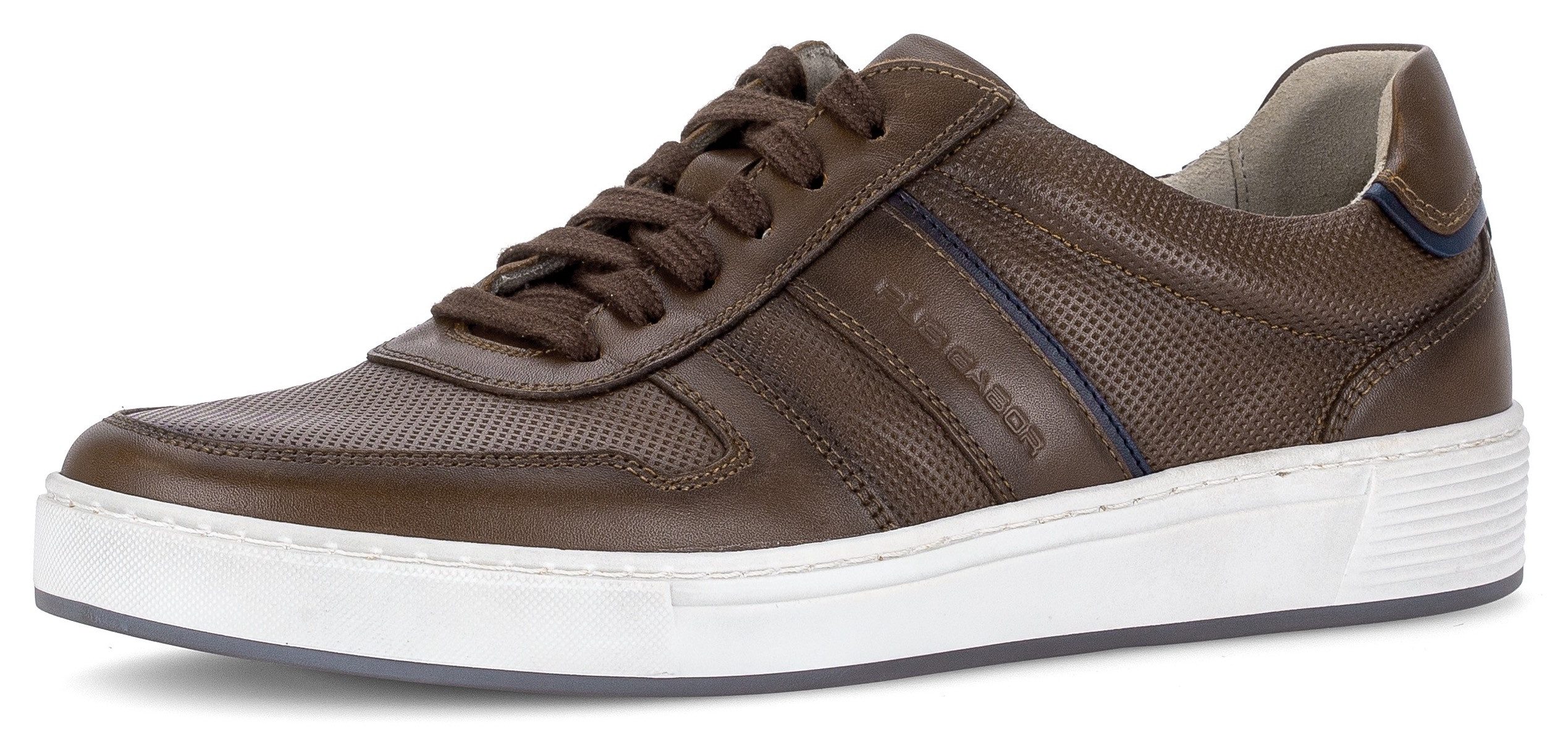 Pius Gabor Sneaker, Freizeitschuh, Komfortschuh, Schnürschuh mit Ziernähten günstig online kaufen
