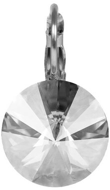 LUISIA® Paar Ohrhänger LUISIA® 14 mm Ohrringe Rivoli mit Kristallen von S