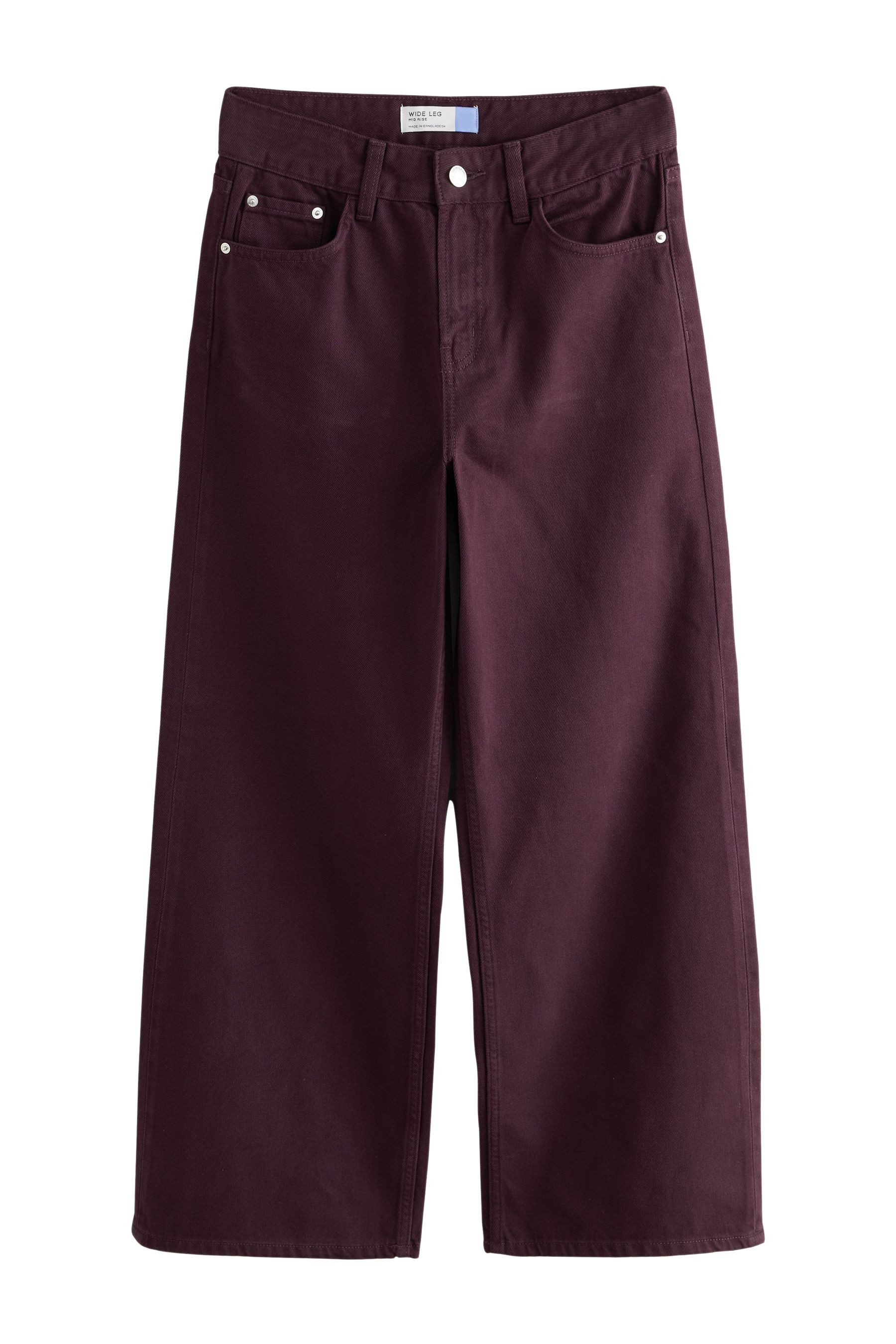 Next Weite Jeans Jeans mit weitem Hosenbein und Gürtel (1-tlg)