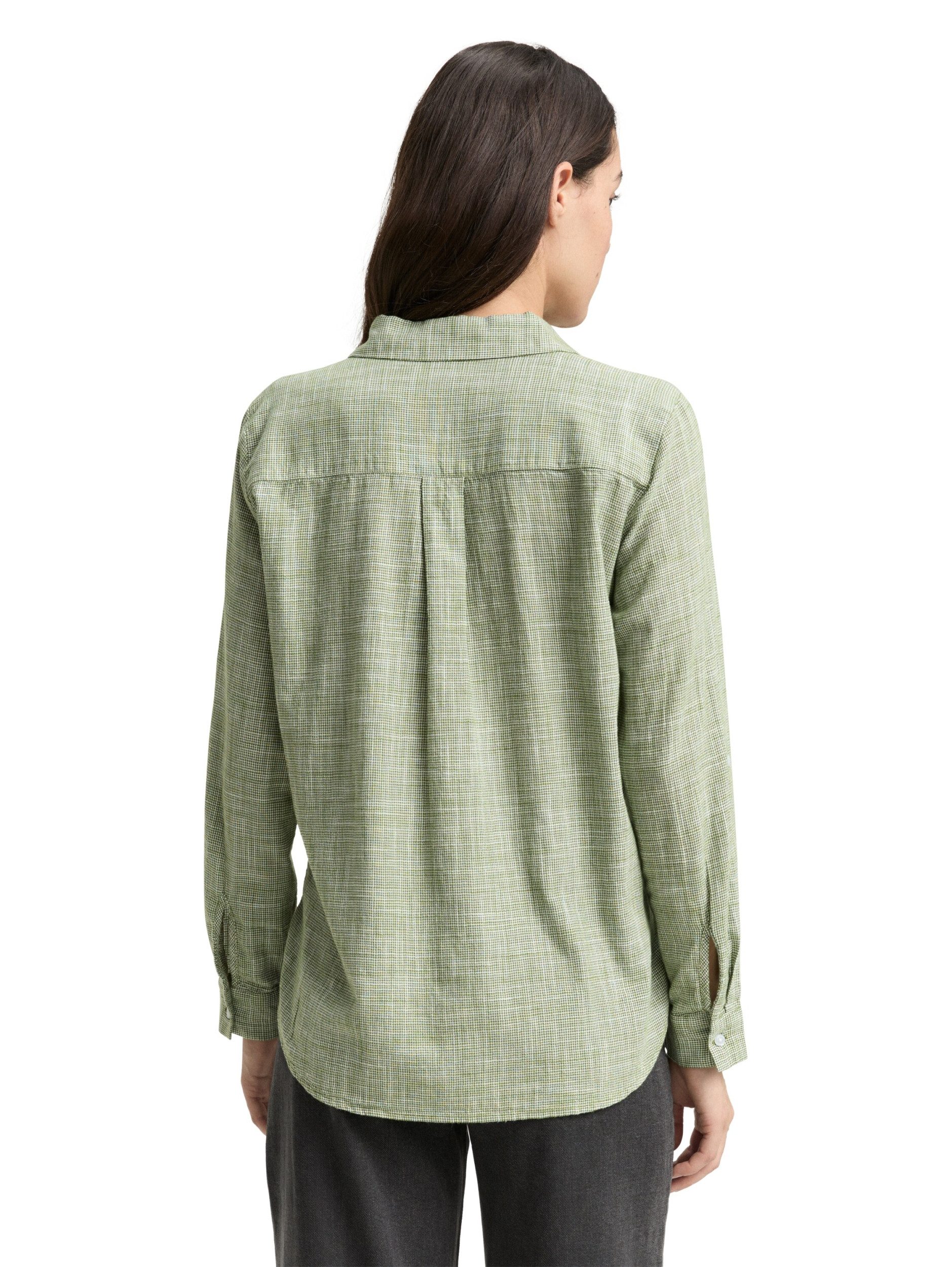 TOM TAILOR Blusenshirt blouse with slub structure