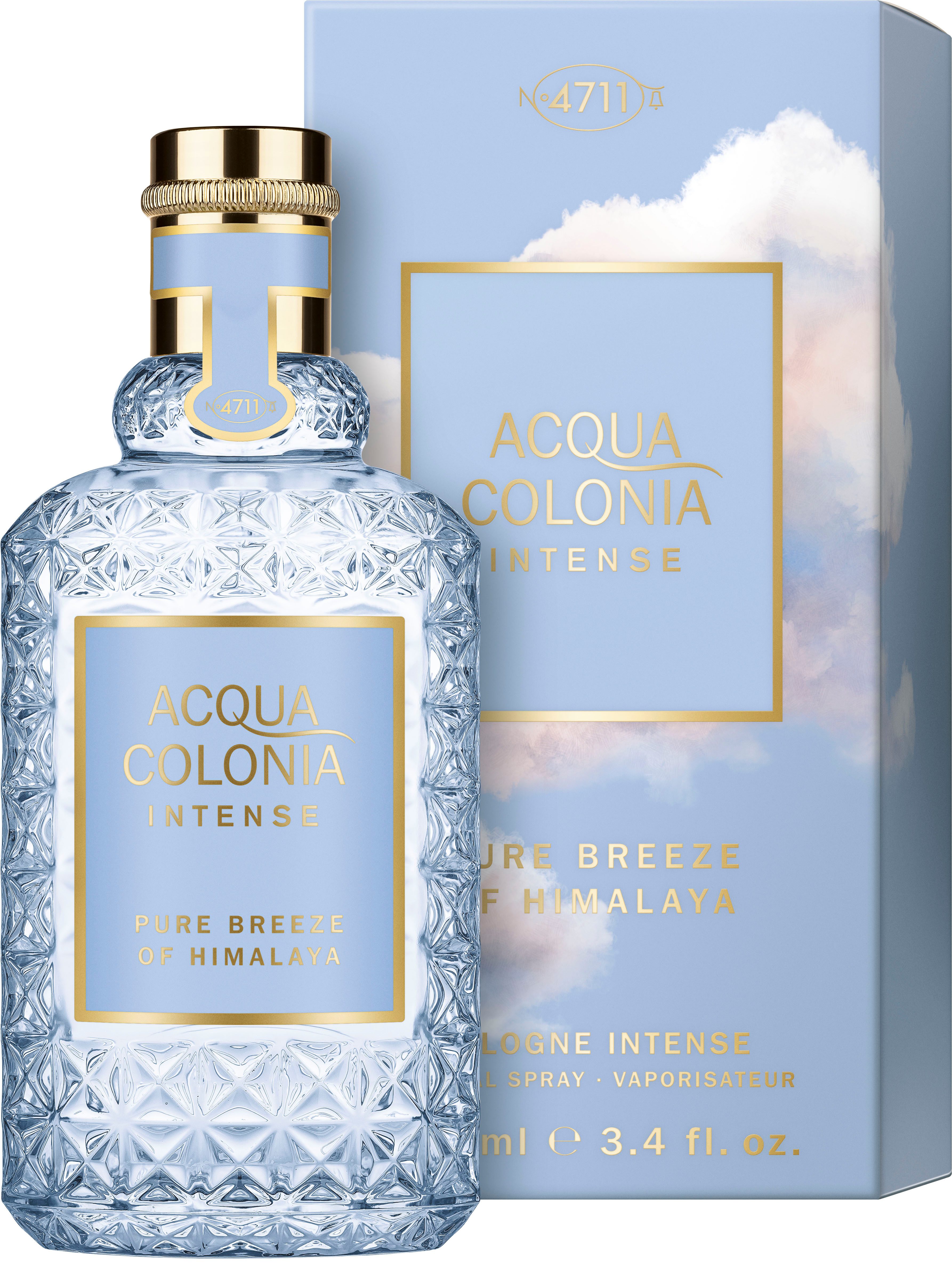4711 Eau de Cologne PURE BREEZE OF HIMALAYA EAU DE COLOGNE, 1-tlg., Frischer Damenduft mit Zitrusnoten, Bergamotte und Mandarine.