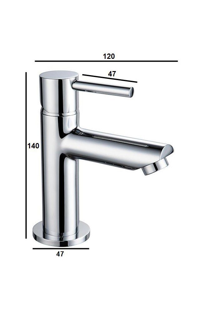 Kaltwasserarmatur 2406242 WC Bad Santiago Standventil Armatur, Gäste Tuganna Waschtischarmatur