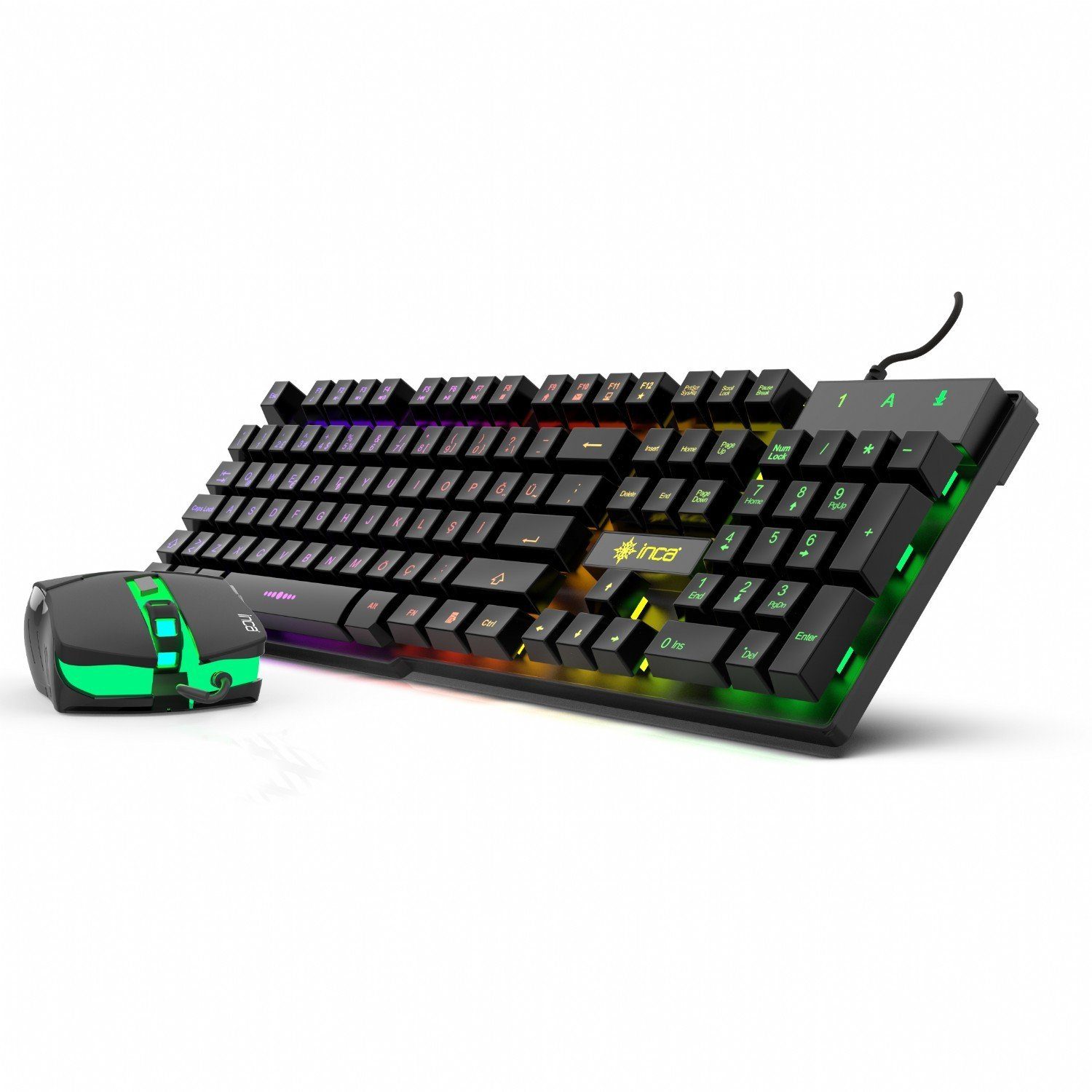 INCA Gaming-Tastatur und Maus Set IKG-448 – Die perfekte Kombination Tastatur- und Maus-Set