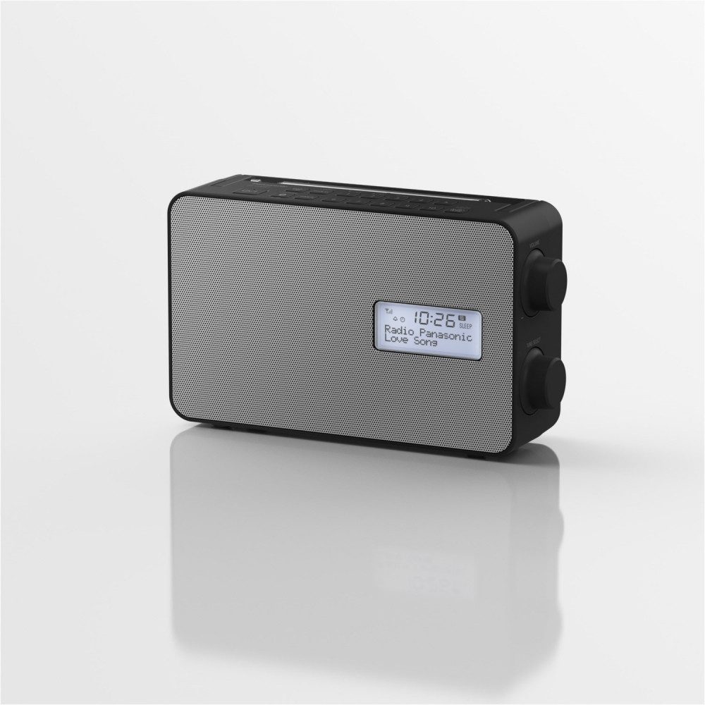 Panasonic RF-D30BTEG-K Kofferradio schwarz mit Bluetooth und IPX4 Radio