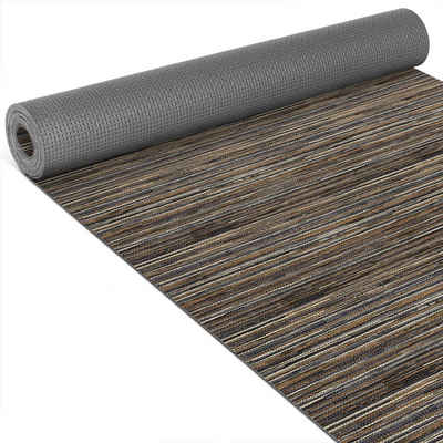 Küchenläufer Küchenläufer Läufer Küchenteppich Teppich Textil RANNA Premium Streife, ANRO, Rund, Höhe: 3 mm, Textil