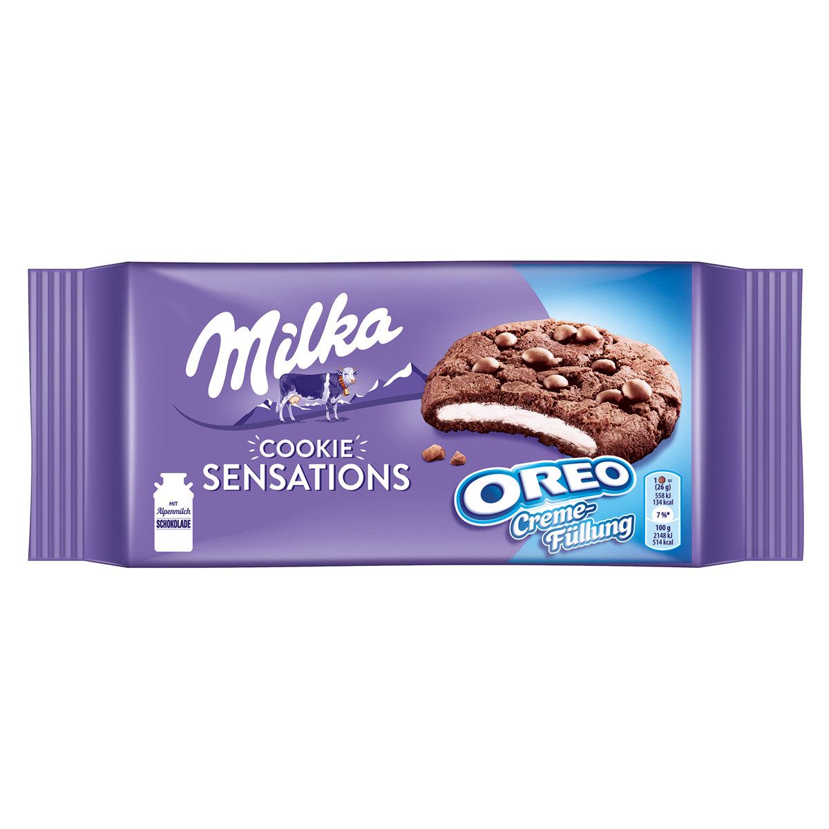 MILKA Schokolade, Milka Sensations Cookies Oreo