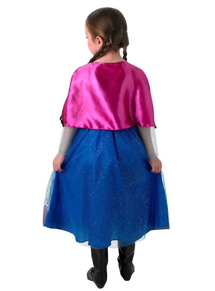 Rubie´s Prinzessin-Kostüm Die Eiskönigin Das Musical Anna Kostüm für Kinder, Inspiriert von dem Kleid aus dem Eiskönigin-Musical