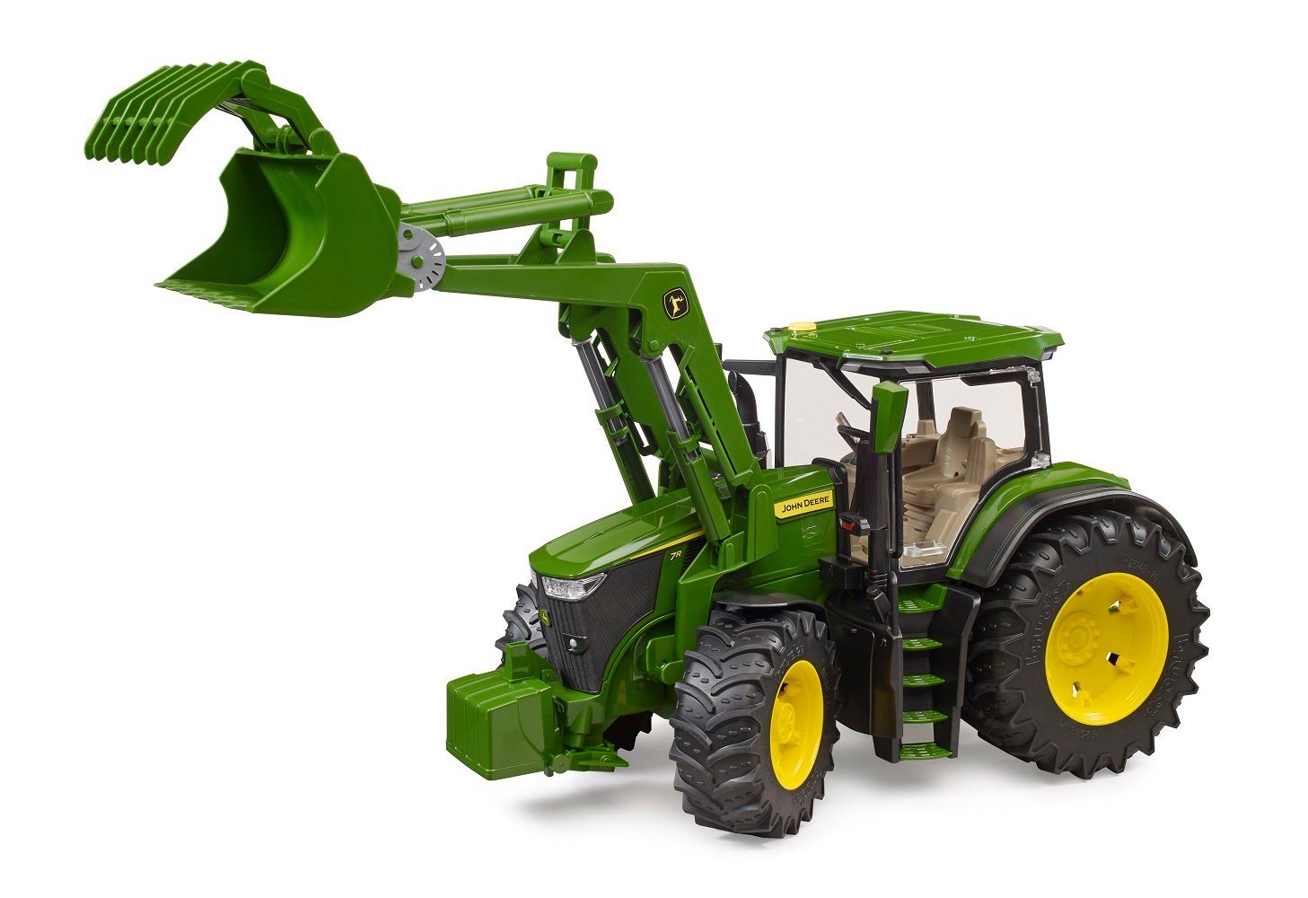 Bruder Spielwaren Spielzeug-Traktor »Bruder John Deere 7R 350 mit  Frontlader 1:16 03151«