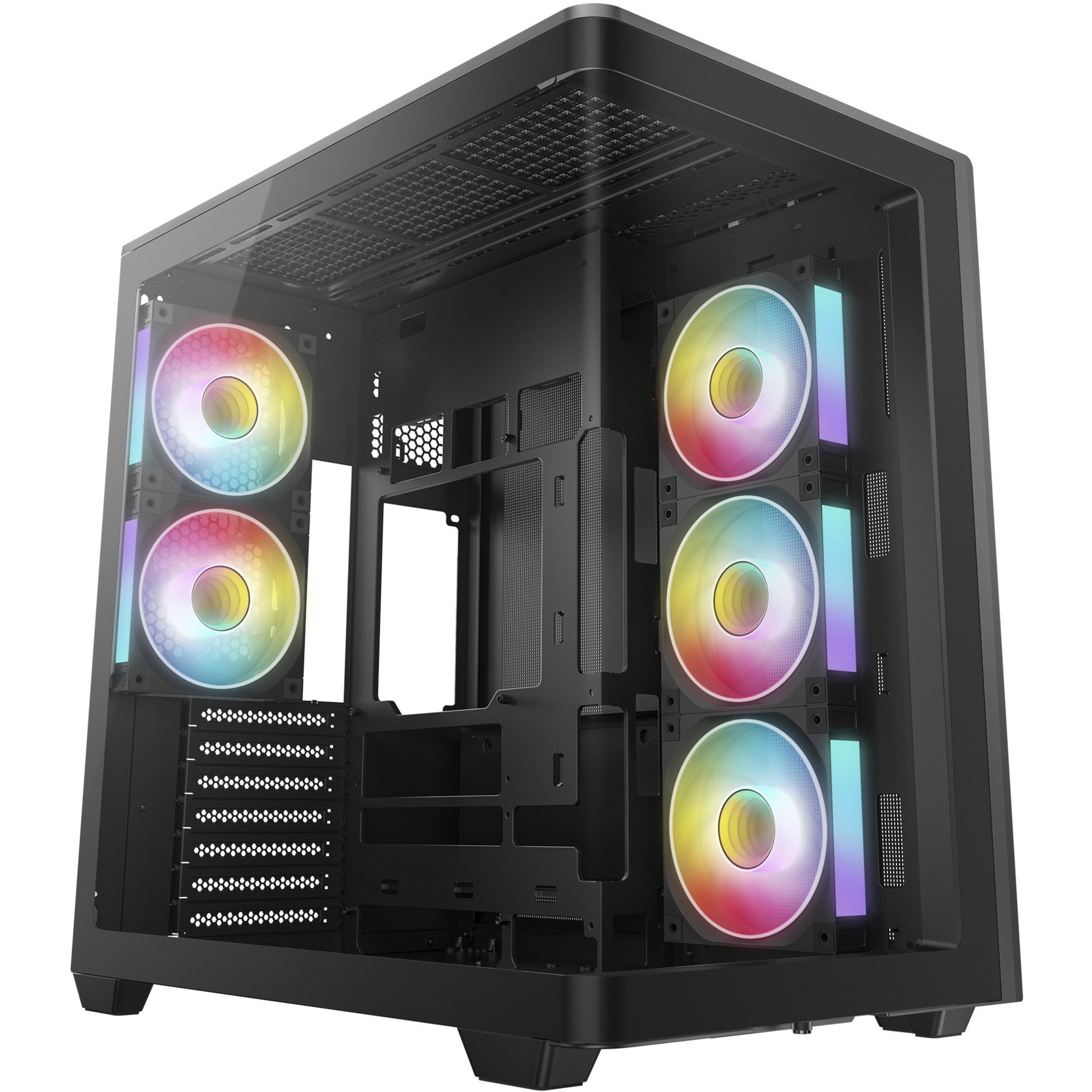 DeepCool PC-Gehäuse DeepCool CG590U 5F, Tower-Gehäuse, (Panorama