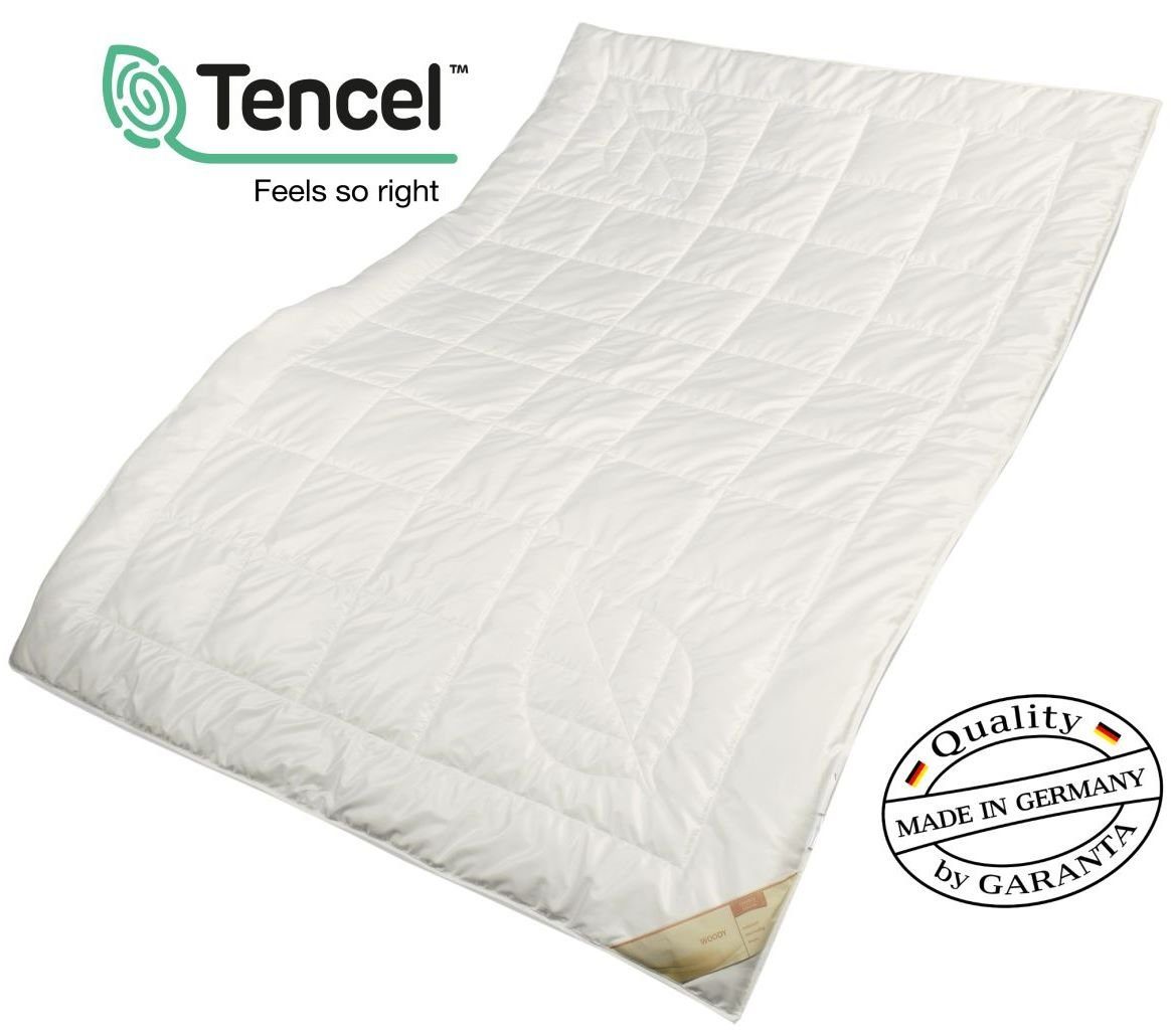 Sommerbettdecke, Extra leichte Sommerdecke, Füllung+ Bezug: 100% Lyocell/Tencel®, Garanta, Füllung: 100% Lyocell